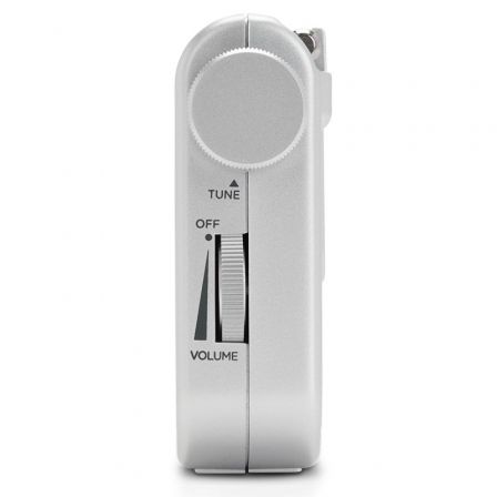 Aiwa RS-55SL Radio Portátil de Bolsillo AM/FM Plata Aiwa RS-55SL Radio Portátil de Bolsillo AM/FM Plata